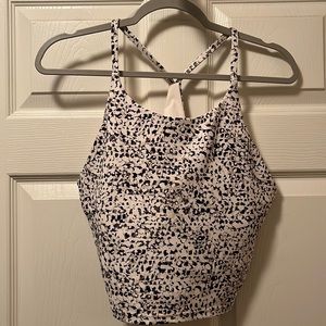 Old Navy Powersoft Racerback Crop Tank Large